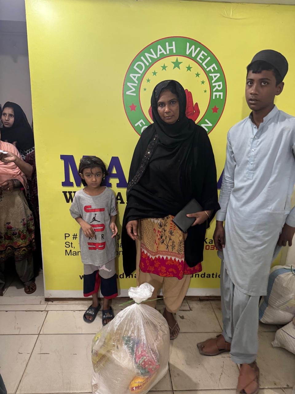 Helping by charity